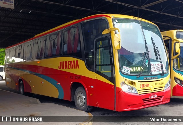 Auto Viação Jurema RJ 120.093 na cidade de Duque de Caxias, Rio de Janeiro, Brasil, por Vitor Dasneves. Número da foto: #13002645.