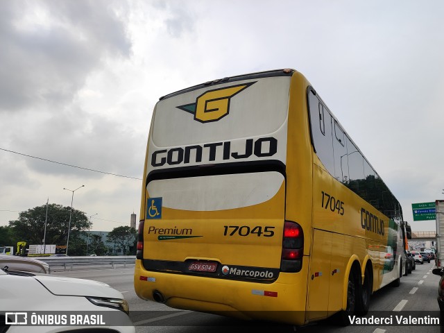Empresa Gontijo de Transportes 17045 na cidade de São Paulo, São Paulo, Brasil, por Vanderci Valentim. Número da foto: #13001916.
