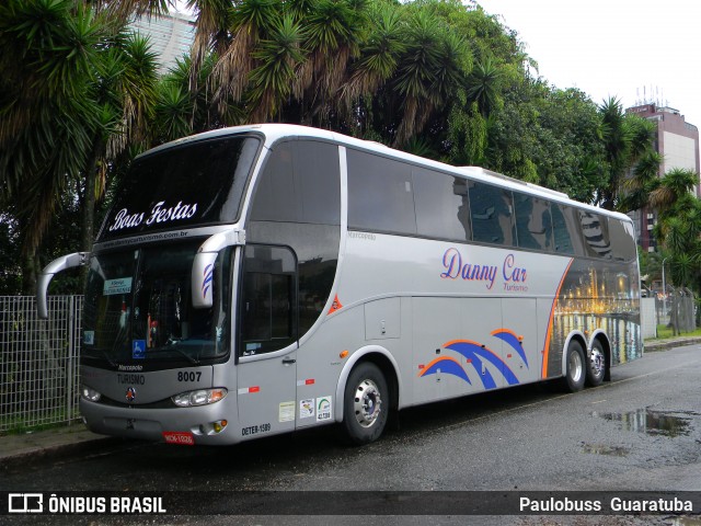 Dannycar Turismo 8007 na cidade de Curitiba, Paraná, Brasil, por Paulobuss  Guaratuba. Número da foto: #13000838.