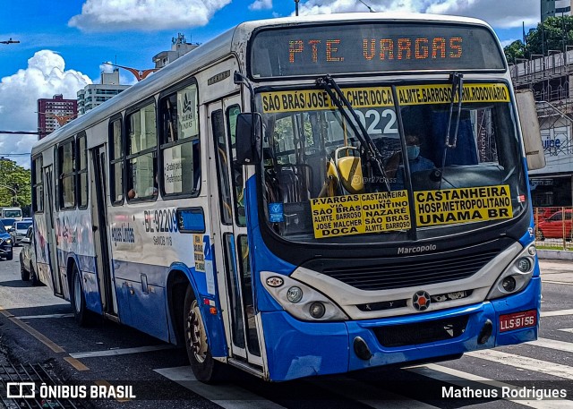 Transportes Águas Lindas BL-92209 na cidade de Belém, Pará, Brasil, por Matheus Rodrigues. Número da foto: #13002762.