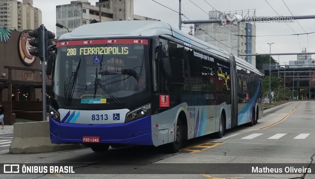 Next Mobilidade - ABC Sistema de Transporte 8313 na cidade de São Bernardo do Campo, São Paulo, Brasil, por Matheus Oliveira. Número da foto: #12999761.