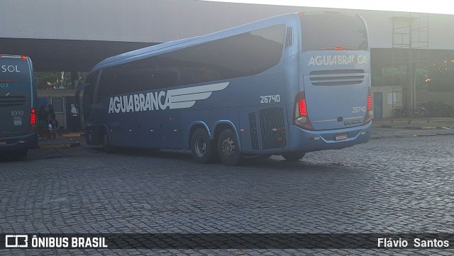 Viação Águia Branca 26740 na cidade de Cruz das Almas, Bahia, Brasil, por Flávio  Santos. Número da foto: #13002232.