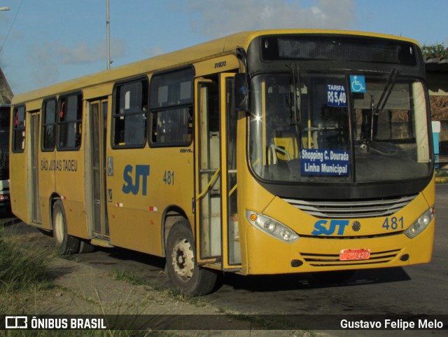 SJT - São Judas Tadeu 481 na cidade de Cabo de Santo Agostinho, Pernambuco, Brasil, por Gustavo Felipe Melo. Número da foto: #12999733.