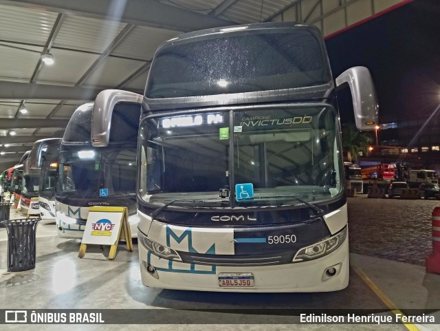 Empresa de Ônibus Nossa Senhora da Penha 59050 na cidade de Registro, São Paulo, Brasil, por Edinilson Henrique Ferreira. Número da foto: #13000264.