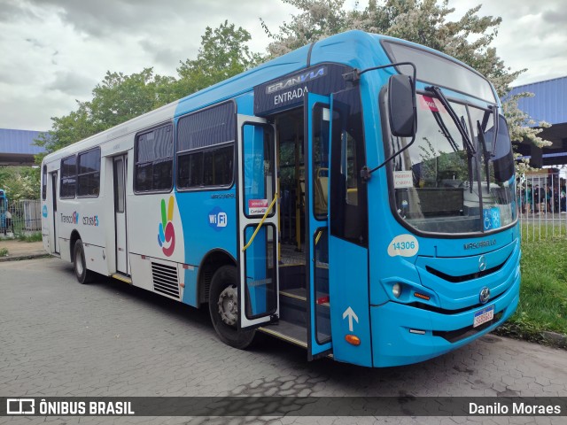 Serramar Transporte Coletivo 14306 na cidade de Serra, Espírito Santo, Brasil, por Danilo Moraes. Número da foto: #13001599.
