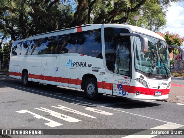 Empresa de Ônibus Nossa Senhora da Penha 6524 na cidade de Curitiba, Paraná, Brasil, por Jeferson Brant. Número da foto: #13000329.