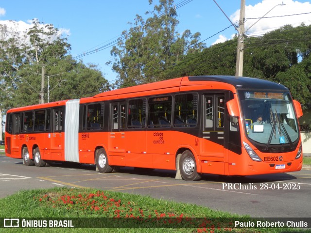 Auto Viação São José dos Pinhais EE602 na cidade de Curitiba, Paraná, Brasil, por Paulo Roberto Chulis. Número da foto: #13002564.