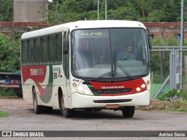 Transprata Turismo 350 na cidade de São Domingos do Prata, Minas Gerais, Brasil, por Adrian Sena. Número da foto: #13000821.