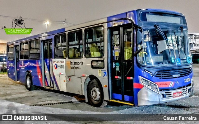 Guarulhos Transportes 33.806 na cidade de São Paulo, São Paulo, Brasil, por Cauan Ferreira. Número da foto: #12999652.