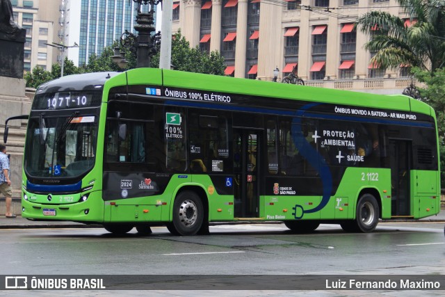 Sambaíba Transportes Urbanos 2 1122 na cidade de São Paulo, São Paulo, Brasil, por Luiz Fernando Maximo. Número da foto: #13002560.