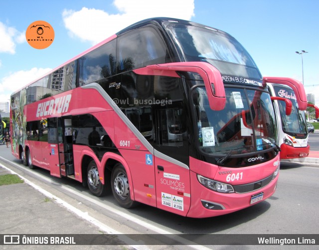 Eucatur - Empresa União Cascavel de Transportes e Turismo 6041 na cidade de Barueri, São Paulo, Brasil, por Wellington Lima. Número da foto: #13001410.