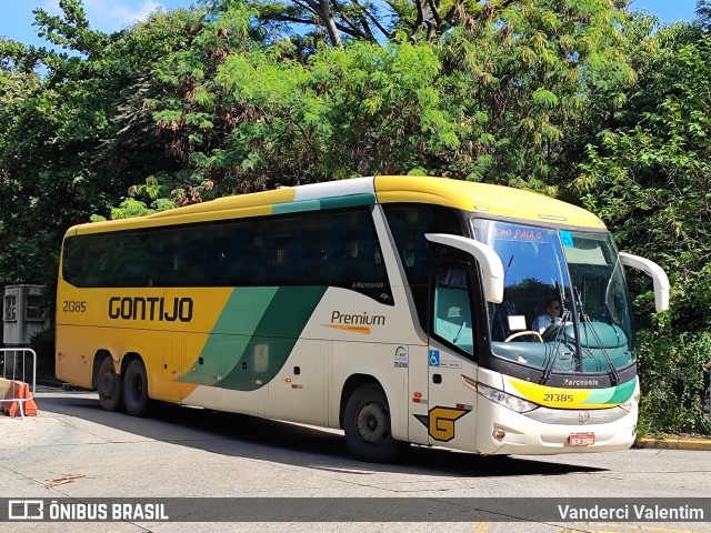 Empresa Gontijo de Transportes 21385 na cidade de São Paulo, São Paulo, Brasil, por Vanderci Valentim. Número da foto: #13001669.