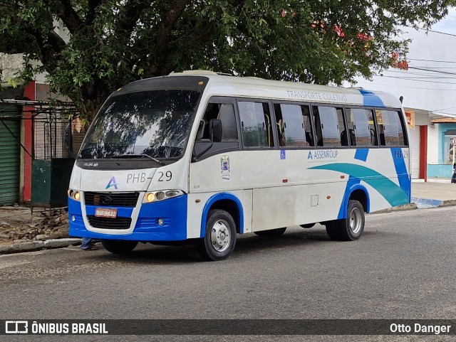 Assemroup - Associação das Empresas Rodoviárias e Urbanas de Parnaíba PHB-29 na cidade de Parnaíba, Piauí, Brasil, por Otto Danger. Número da foto: #13001243.