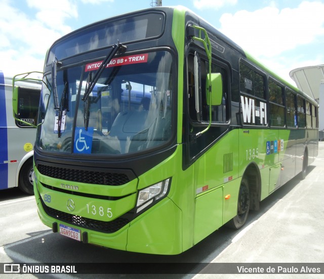 BB Transportes e Turismo 1385 na cidade de Barueri, São Paulo, Brasil, por Vicente de Paulo Alves. Número da foto: #12930740.