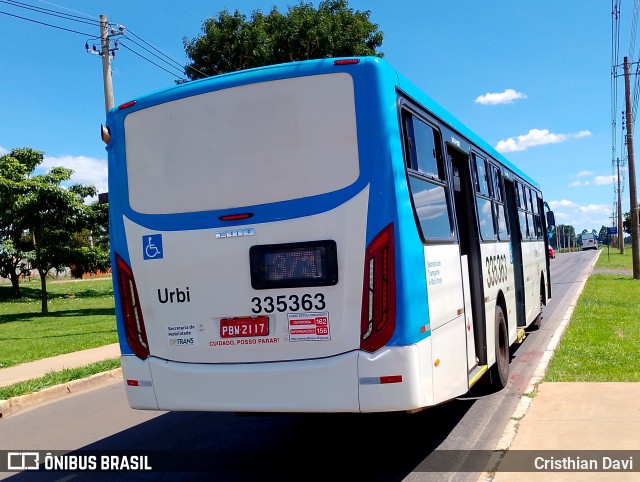 Urbi Mobilidade Urbana 335363 na cidade de Samambaia, Distrito Federal, Brasil, por Cristhian Davi. Número da foto: #12930869.