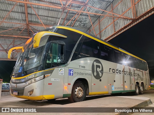 RodeRotas - Rotas de Viação do Triângulo 7749 na cidade de Vilhena, Rondônia, Brasil, por Busologia Em Vilhena. Número da foto: #12931765.