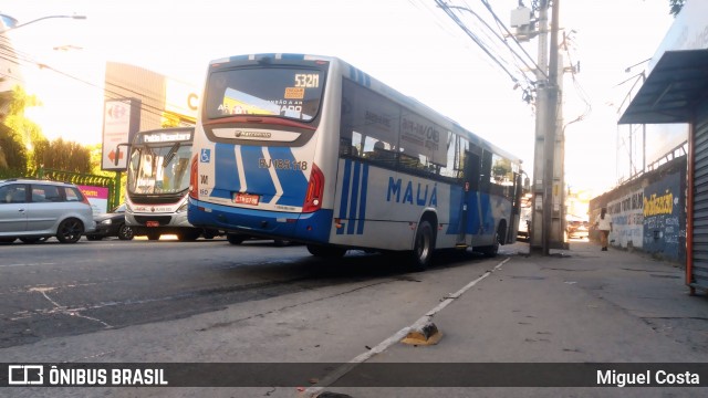 Viação Mauá RJ 185.118 na cidade de São Gonçalo, Rio de Janeiro, Brasil, por Miguel Costa. Número da foto: #12931106.