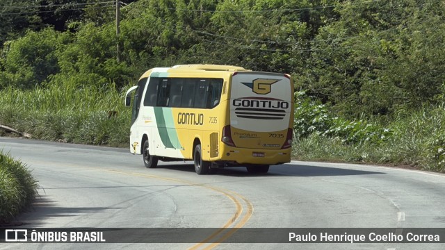 Empresa Gontijo de Transportes 7035 na cidade de Sabará, Minas Gerais, Brasil, por Paulo Henrique Coelho Correa. Número da foto: #12930010.