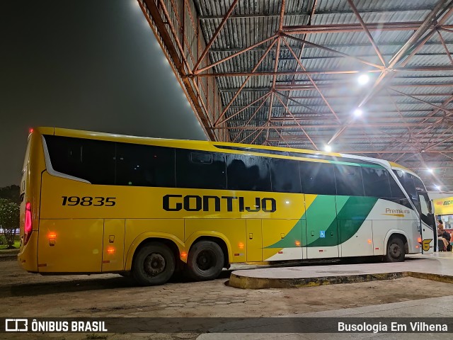 Empresa Gontijo de Transportes 19835 na cidade de Vilhena, Rondônia, Brasil, por Busologia Em Vilhena. Número da foto: #12931773.