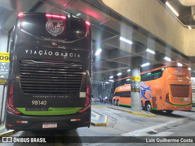 Viação Garcia 98140 na cidade de São José do Rio Preto, São Paulo, Brasil, por Luis Guilherme Costa. Número da foto: #12931488.