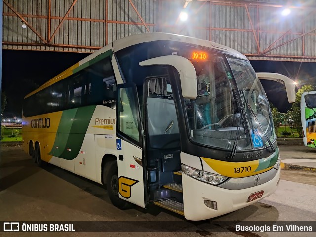 Empresa Gontijo de Transportes 18710 na cidade de Vilhena, Rondônia, Brasil, por Busologia Em Vilhena. Número da foto: #12931770.