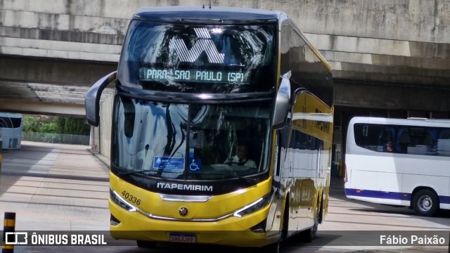 Viação Nova Itapemirim 40336 na cidade de Curitiba, Paraná, Brasil, por Fábio Paixão. Número da foto: #12931090.
