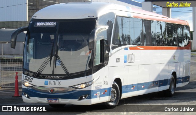 Expresso União 10353 na cidade de Goiânia, Goiás, Brasil, por Carlos Júnior. Número da foto: #12932110.