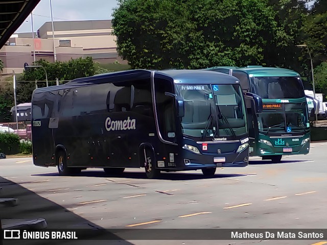 Viação Cometa 721529 na cidade de São Paulo, São Paulo, Brasil, por Matheus Da Mata Santos. Número da foto: #12931888.