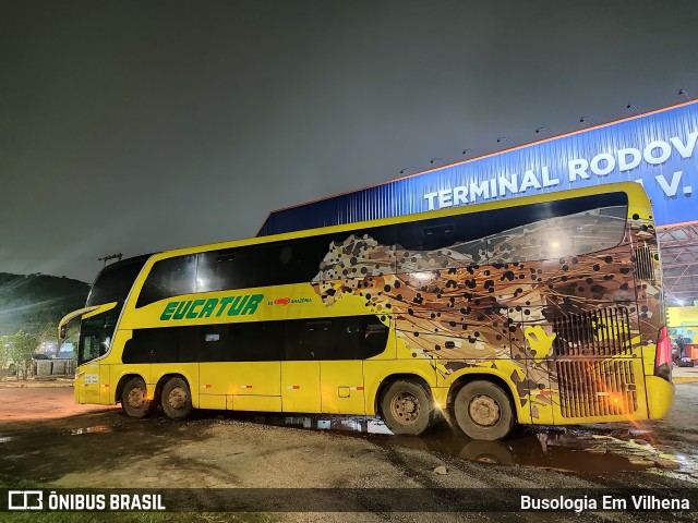 Eucatur - Empresa União Cascavel de Transportes e Turismo 4870 na cidade de Vilhena, Rondônia, Brasil, por Busologia Em Vilhena. Número da foto: #12930090.