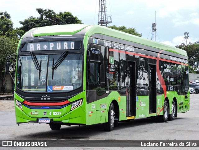 Express Transportes Urbanos Ltda 4 8237 na cidade de São Paulo, São Paulo, Brasil, por Luciano Ferreira da Silva. Número da foto: #12931963.