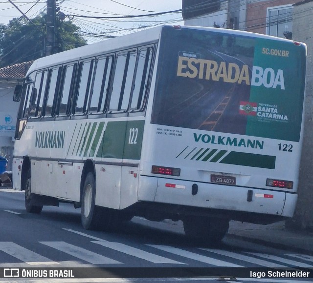 Empresa de Transportes Coletivos Volkmann 122 na cidade de Blumenau, Santa Catarina, Brasil, por Iago Scheineider. Número da foto: #12930780.