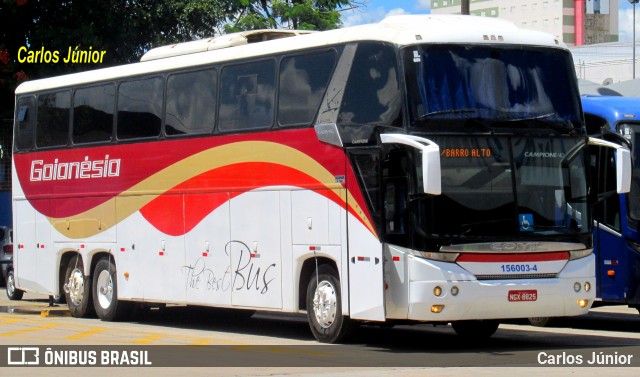 Auto Viação Goianésia 156003-4 na cidade de Goiânia, Goiás, Brasil, por Carlos Júnior. Número da foto: #12932088.