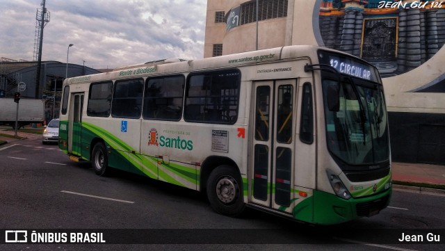 Viação Piracicabana Santos 4908 na cidade de Santos, São Paulo, Brasil, por Jean Gu. Número da foto: #12930980.
