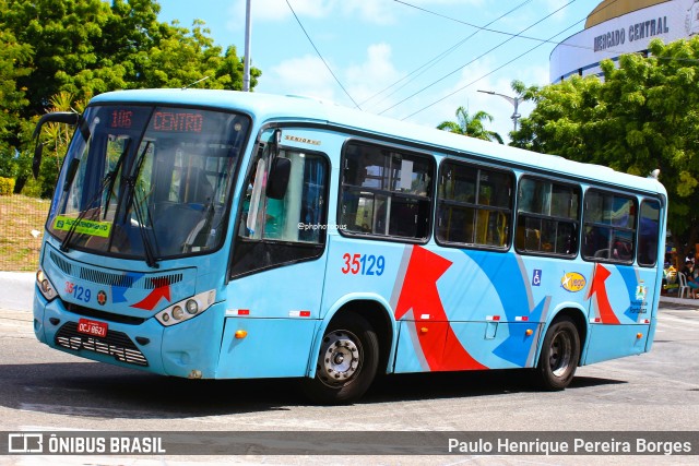 Rota Sol > Vega Transporte Urbano 35129 na cidade de Fortaleza, Ceará, Brasil, por Paulo Henrique Pereira Borges. Número da foto: #12931166.