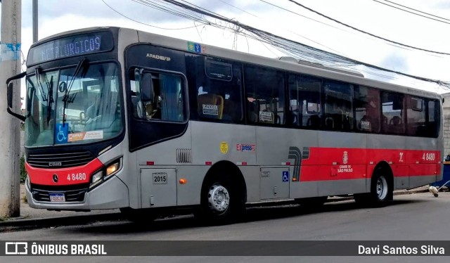 Express Transportes Urbanos Ltda 4 8480 na cidade de São Paulo, São Paulo, Brasil, por Davi Santos Silva. Número da foto: #12929758.