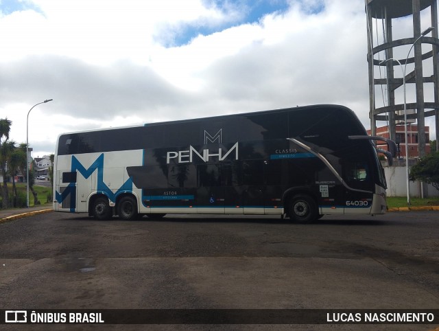 Empresa de Ônibus Nossa Senhora da Penha 64030 na cidade de Lages, Santa Catarina, Brasil, por LUCAS NASCIMENTO. Número da foto: #12930898.