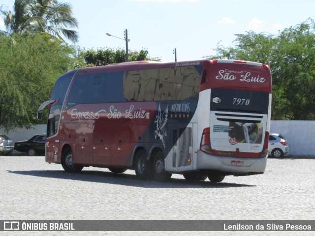 Expresso São Luiz 7970 na cidade de Caruaru, Pernambuco, Brasil, por Lenilson da Silva Pessoa. Número da foto: #12931298.