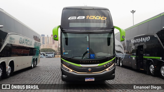 Viação Garcia 86119 na cidade de Londrina, Paraná, Brasil, por Emanoel Diego.. Número da foto: #12931553.