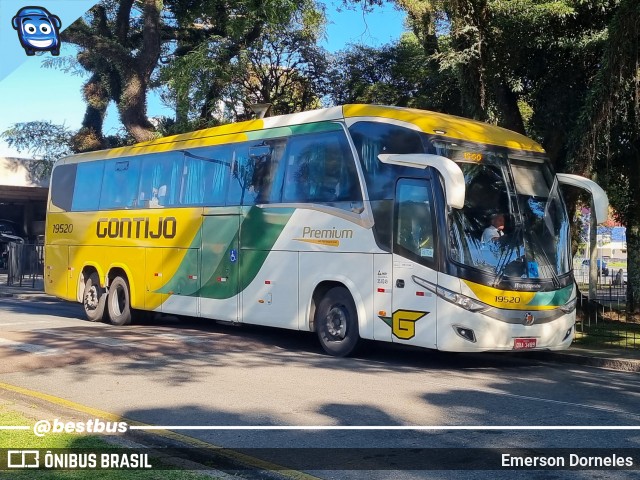 Empresa Gontijo de Transportes 19520 na cidade de Curitiba, Paraná, Brasil, por Emerson Dorneles. Número da foto: #12930303.