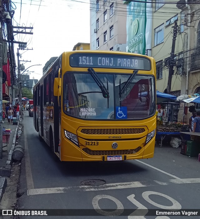 Plataforma Transportes 31213 na cidade de Salvador, Bahia, Brasil, por Emmerson Vagner. Número da foto: #13005223.