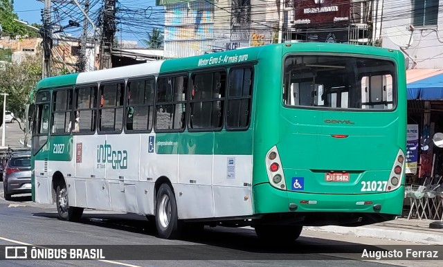 OT Trans - Ótima Salvador Transportes 21027 na cidade de Salvador, Bahia, Brasil, por Augusto Ferraz. Número da foto: #13005012.