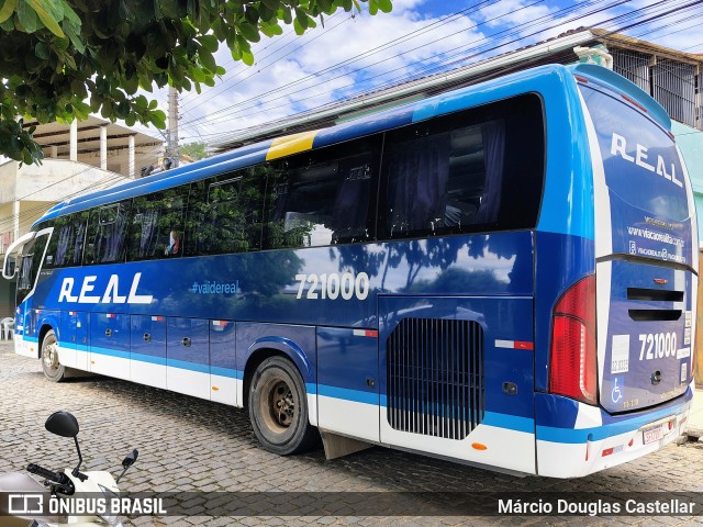 Viação Real Ita 721000 na cidade de Alegre, Espírito Santo, Brasil, por Márcio Douglas Castellar. Número da foto: #13003765.