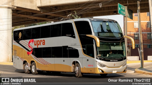 Autobuses Supra 6001 na cidade de Venustiano Carranza, Ciudad de México, México, por Omar Ramírez Thor2102. Número da foto: #13003192.