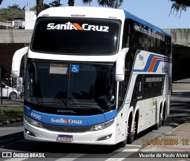 VUSC - Viação União Santa Cruz 4900 na cidade de Curitiba, Paraná, Brasil, por Vicente de Paulo Alves. Número da foto: #13003867.