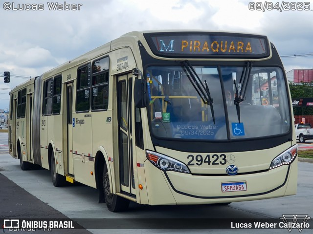 Viação Piraquara 29423 na cidade de Curitiba, Paraná, Brasil, por Lucas Weber Calizario. Número da foto: #13003354.