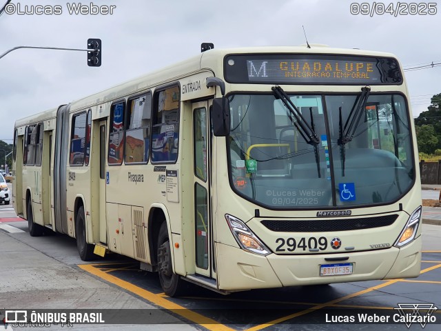Viação Piraquara 29409 na cidade de Curitiba, Paraná, Brasil, por Lucas Weber Calizario. Número da foto: #13003344.