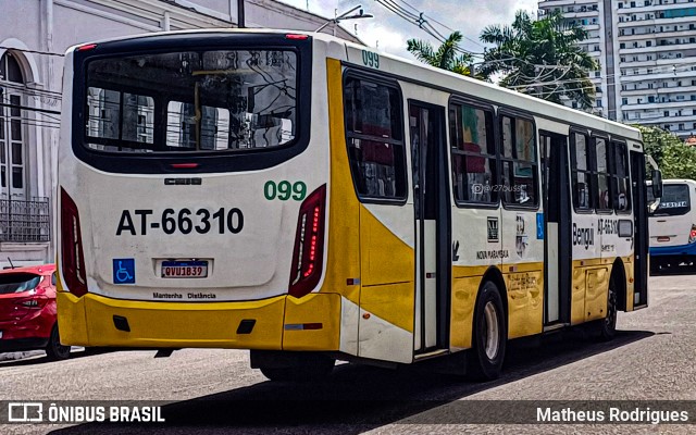 Empresa de Transportes Nova Marambaia AT-66310 na cidade de Belém, Pará, Brasil, por Matheus Rodrigues. Número da foto: #13002943.