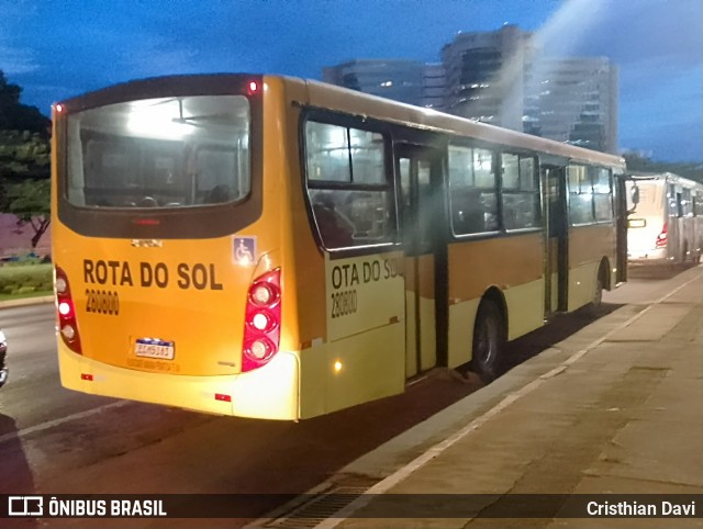 Rota do Sol Turismo 280800 na cidade de Brasília, Distrito Federal, Brasil, por Cristhian Davi. Número da foto: #13003803.