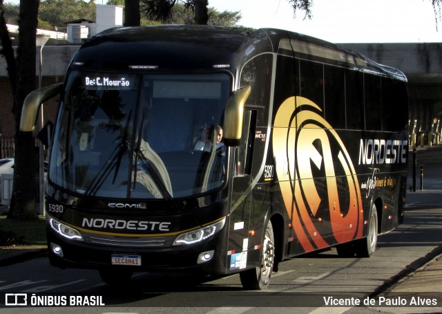 Expresso Nordeste 5930 na cidade de Curitiba, Paraná, Brasil, por Vicente de Paulo Alves. Número da foto: #13003882.