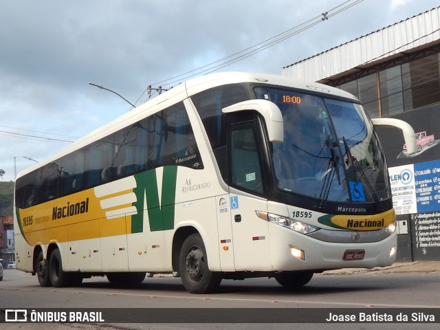 Viação Nacional 18595 na cidade de Timóteo, Minas Gerais, Brasil, por Joase Batista da Silva. Número da foto: #13004590.